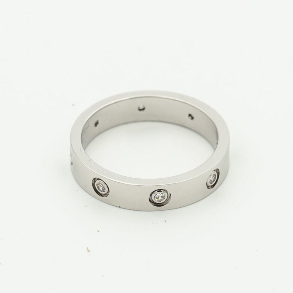 Aura LOVE RING 3.6MM 8 DIAMONDS
