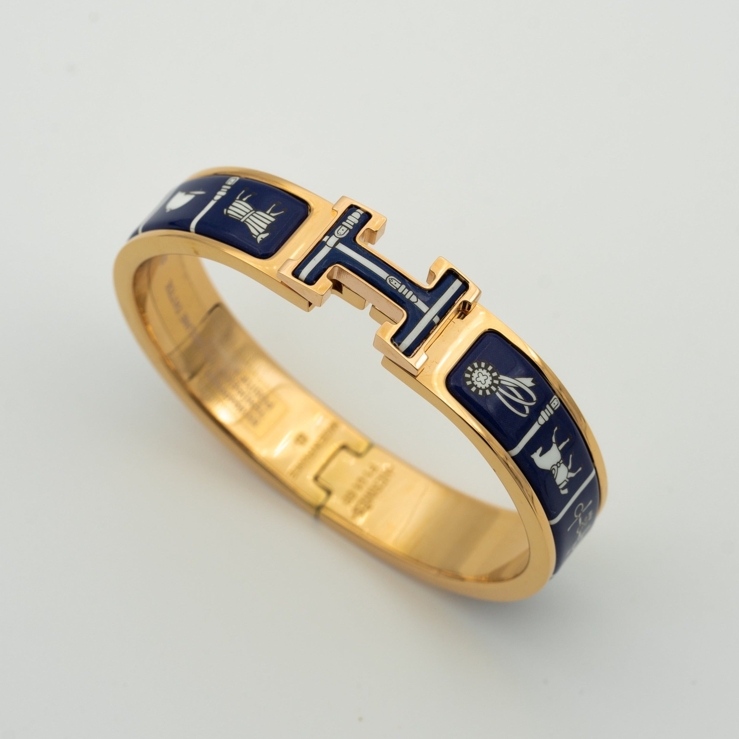 Aura H ARMBAND BLAUE KERAMIK