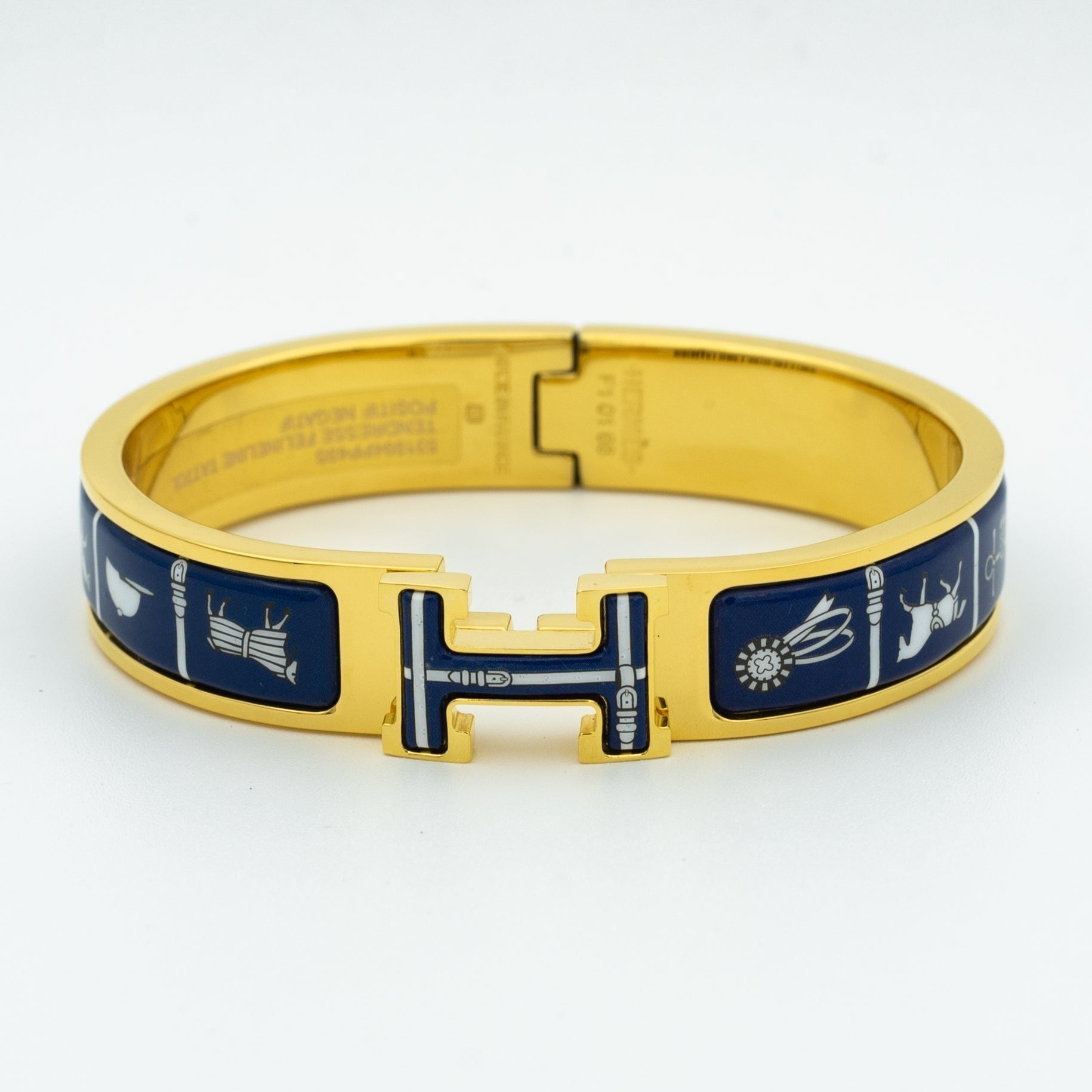 Aura H ARMBAND BLAUE KERAMIK