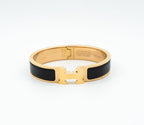 Aura H BLACK BRACELET