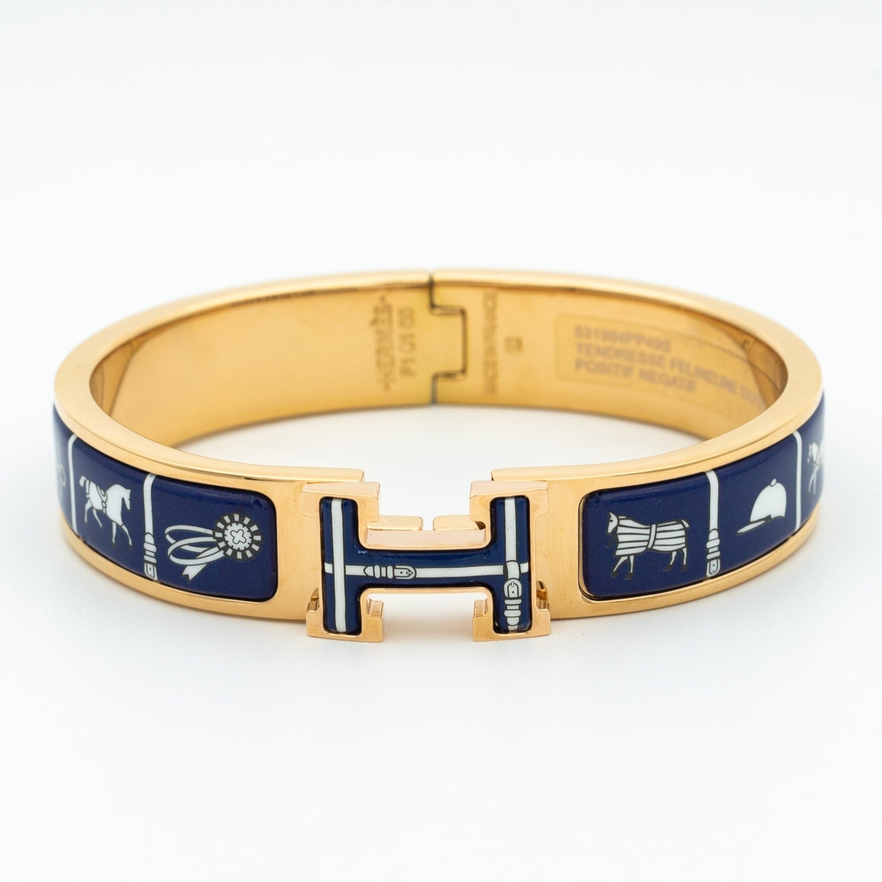 Aura H ARMBAND BLAUE KERAMIK