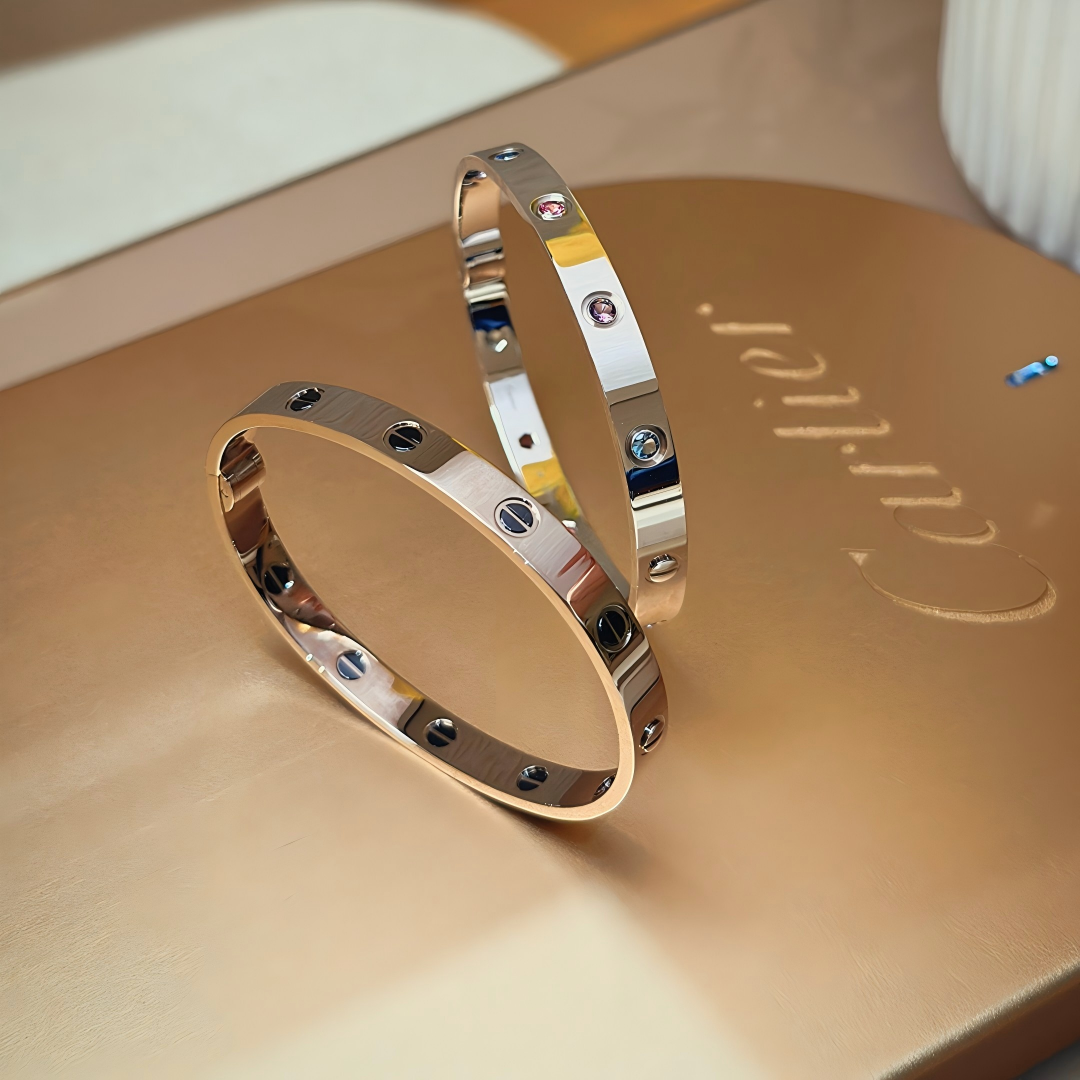 [Aura ] 2026 RAINBOW LOVE BRACELET 6.1MM  10 DIAMONDS