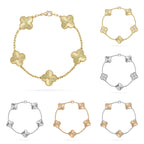 [Aura ]New  CLOVER 5 MOTIF LASER BRACELET COLLECTION