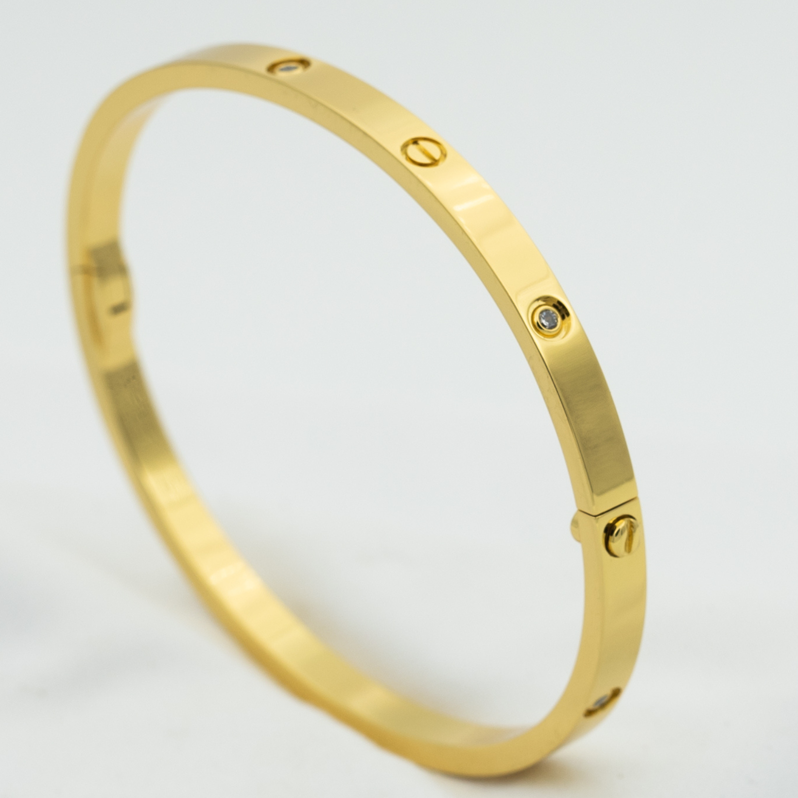 Aura LOVE BRACELET 3.65MM 6 DIAMONDS