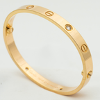 Aura LOVE BRACELET 6.1MM 4 DIAMONDS