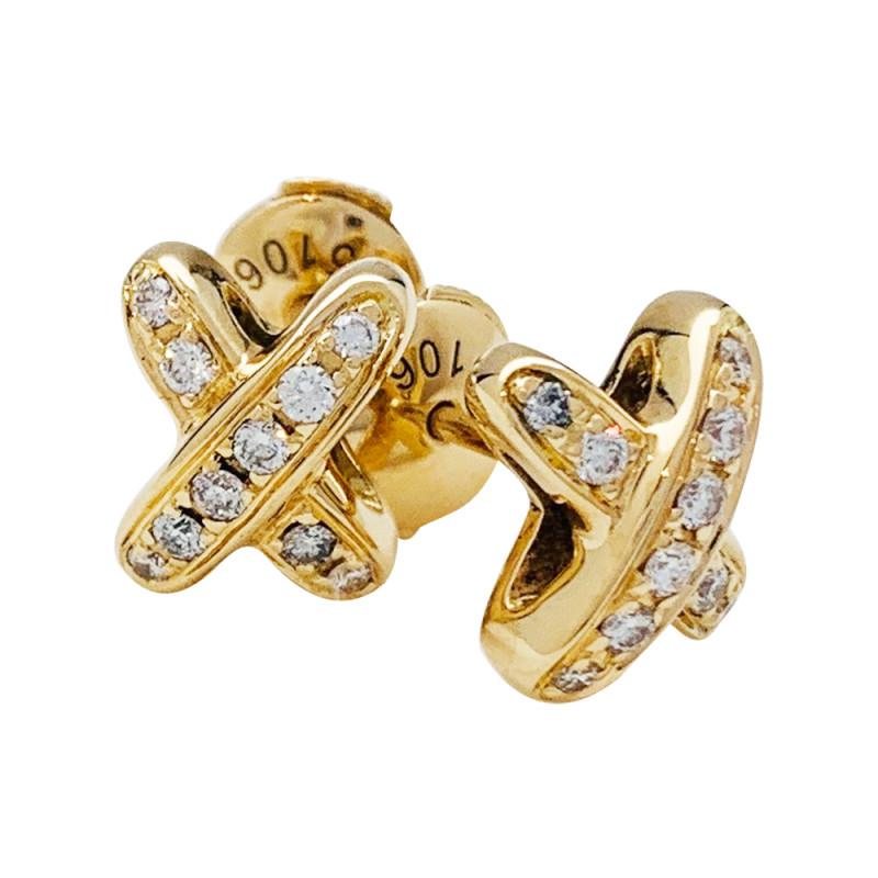 Aura GOLD DIAMOND OHRRINGE