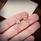 Aura GOLD DIAMOND OHRRINGE