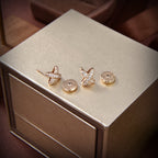 Aura GOLD DIAMOND OHRRINGE
