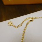 Aura BLOOMING SUPPLE NECKLACE BRASS