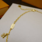 Aura BLOOMING SUPPLE NECKLACE BRASS