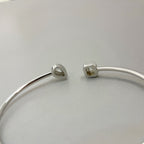 [Aura ] JONC FLEX MY TWIN TOI & MOI SILBER DIAMANT ARMREIF