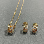 [Aura ] CHAIN MOVE ROMANE PEDAND NECKLACE