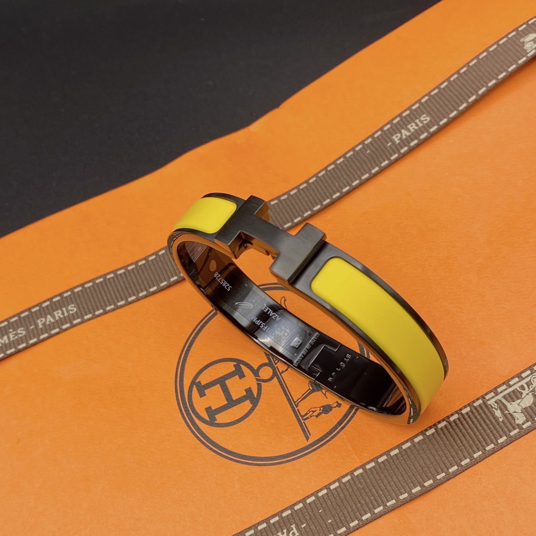 Aura CLIC HM SO BLACK YELLOW ARMBAND