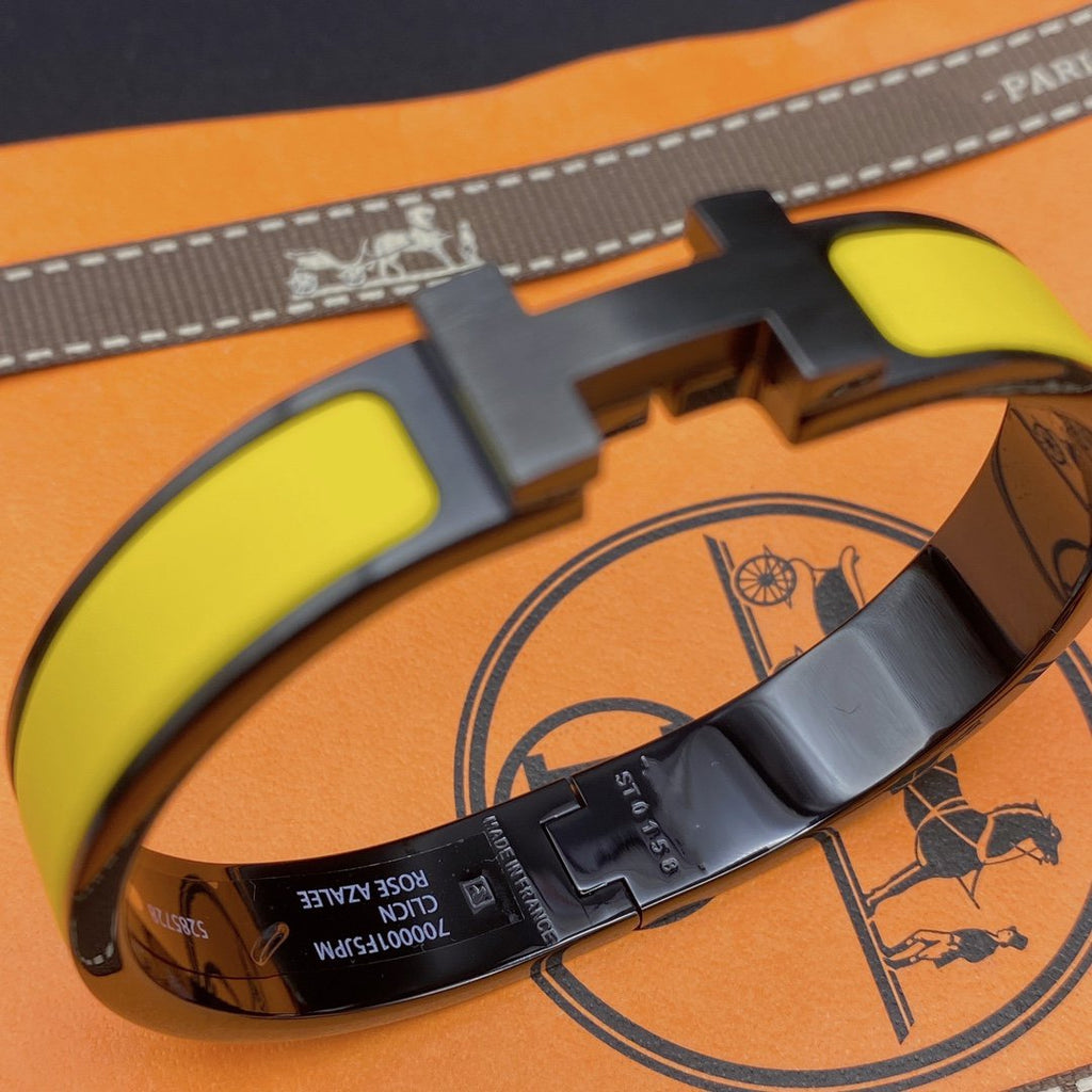 Aura CLIC HM SO BLACK YELLOW ARMBAND