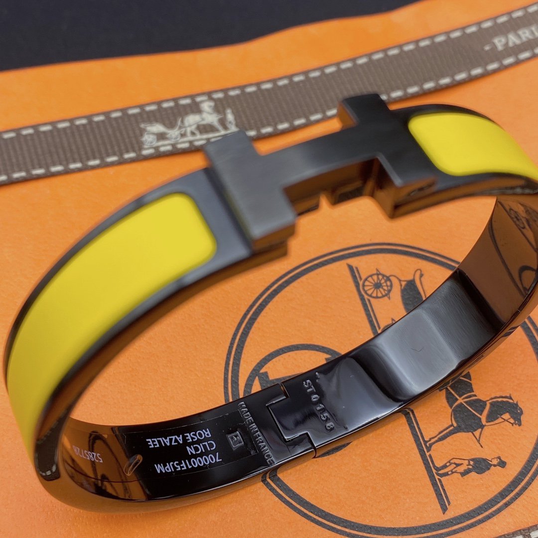 Aura CLIC HM SO BLACK YELLOW ARMBAND