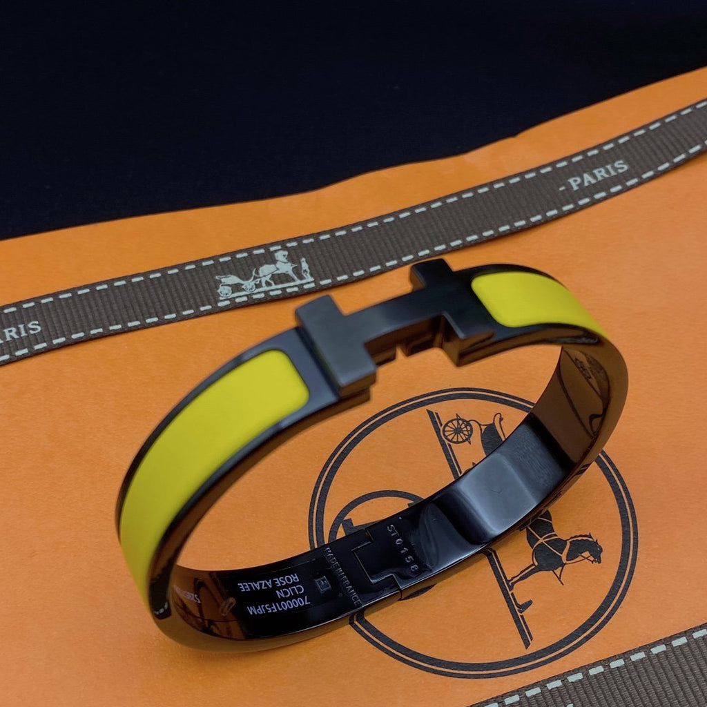 Aura CLIC HM SO BLACK YELLOW ARMBAND
