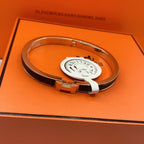 Aura CLASSIC HM CLIC SCHWARZ 8MM EMAILLE ARMBAND
