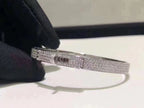 Aura HM KELLY ARMBAND IN SILBER MIT VOLLSTÄNDIGEM PAVE-DIAMANTEN
