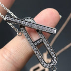 Aura HM HALSKETTE PLATIN ROSEGOLD DIAMANT