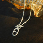 Aura HM ANKERKETTEN-ANHÄNGERKETTE STERLINGSILBER