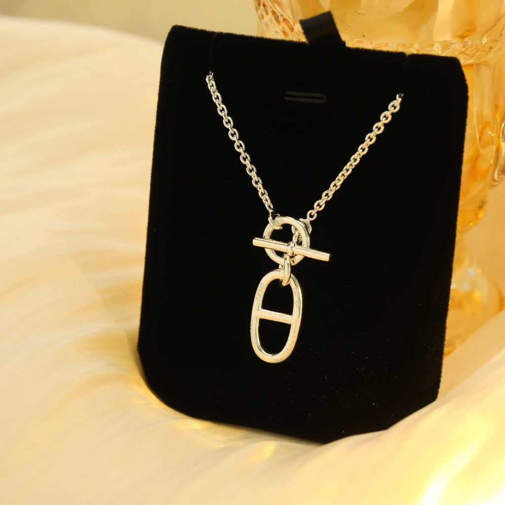 Aura HM ANKERKETTEN-ANHÄNGERKETTE STERLINGSILBER