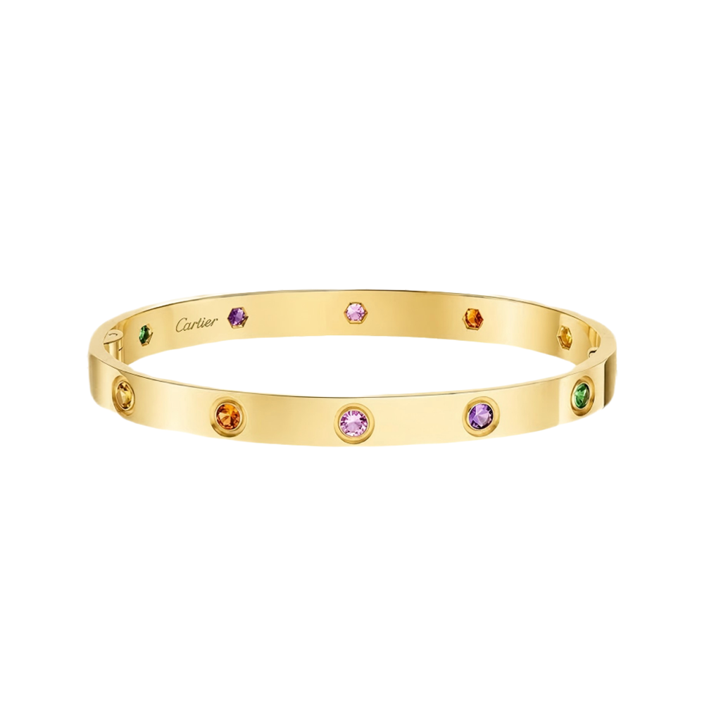 [Aura ] 2026 RAINBOW LOVE BRACELET 6.1MM  10 DIAMONDS