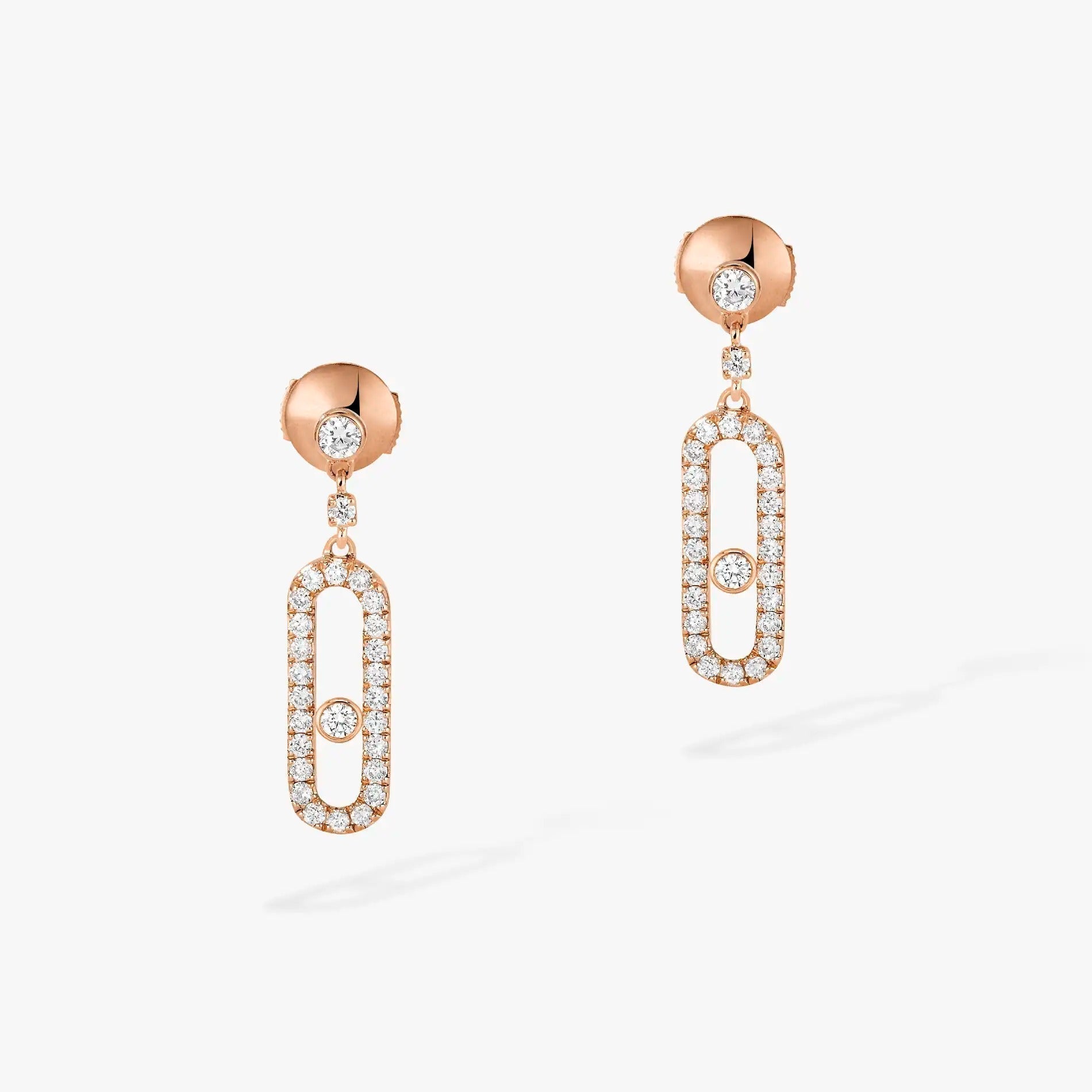 [Aura ] DORMEUSES MOVE UNO DIAMOND EARRINGS