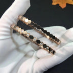 Aura BEE LOVE PINK GOLD DIAMOND BRACELET