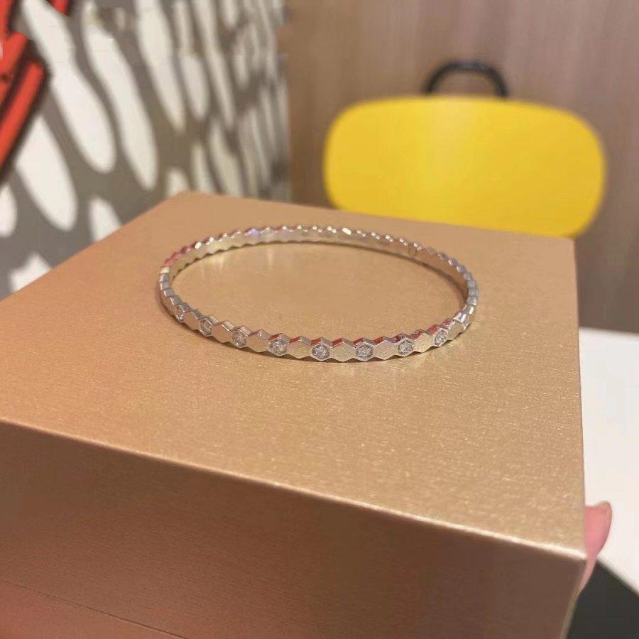 Aura BEE LOVE SILVER DIAMOND BRACELET