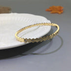 Aura BEE LOVE GOLD DIAMOND ARMBAND