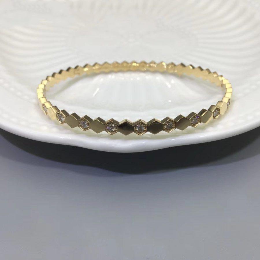 Aura BEE LOVE GOLD DIAMOND ARMBAND