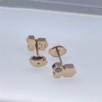 Aura BEE LOVE PINK GOLD DIAMANT OHRRINGE