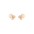 Aura BEE LOVE PINK GOLD DIAMANT OHRRINGE