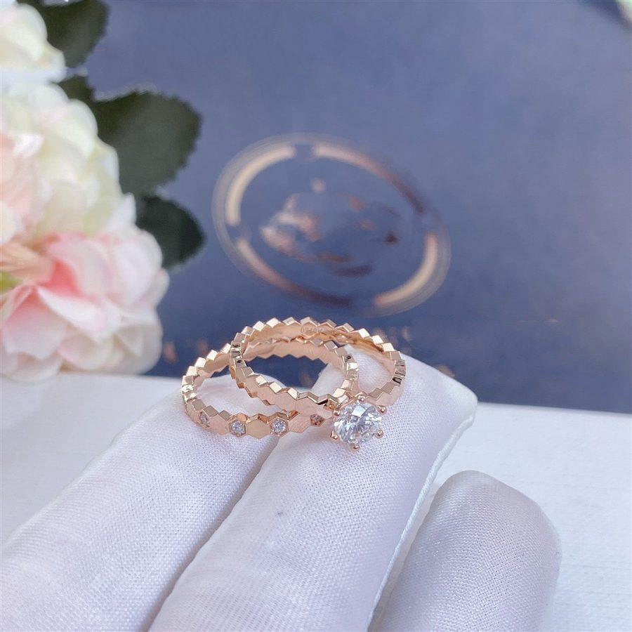 Aura BEE LOVE RING PINK GOLD DIAMOND