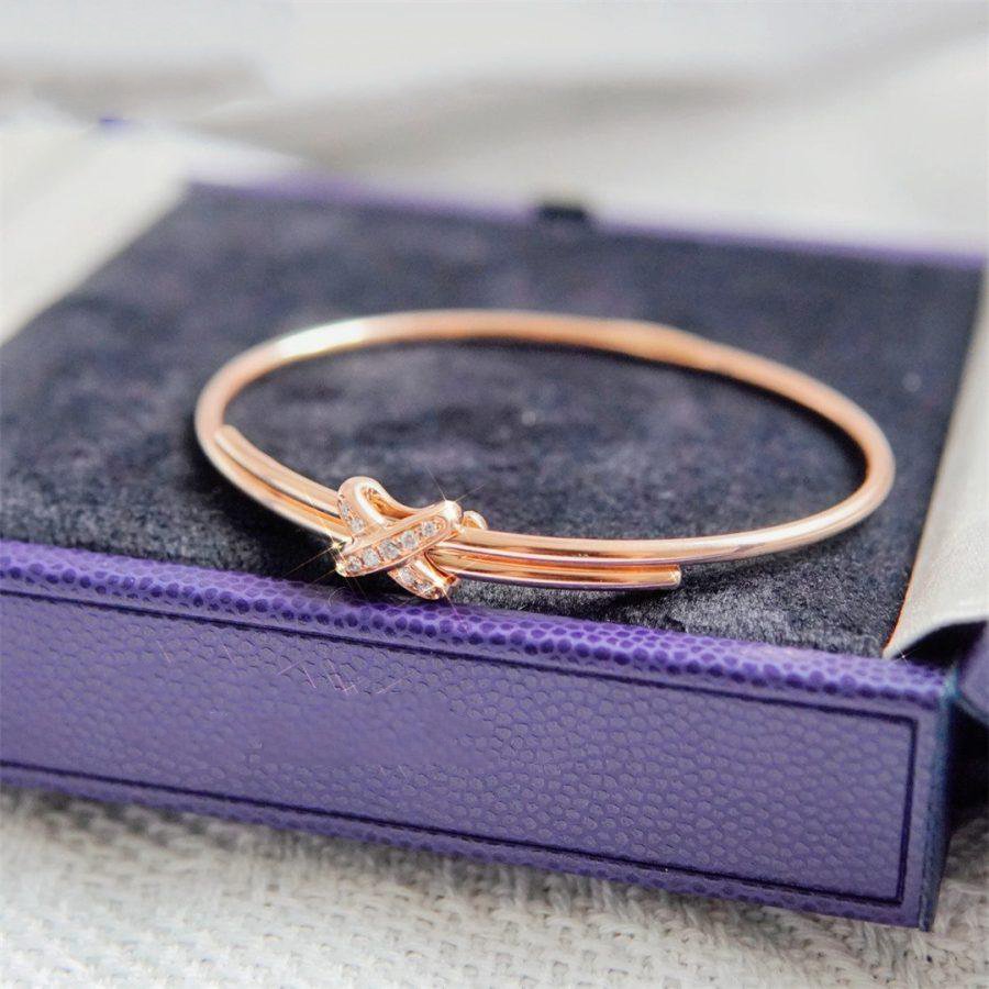 Aura ARMBÄNDER-SET ROSÉGOLD DIAMANTEN