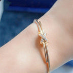 Aura ARMBÄNDER-SET ROSÉGOLD DIAMANTEN
