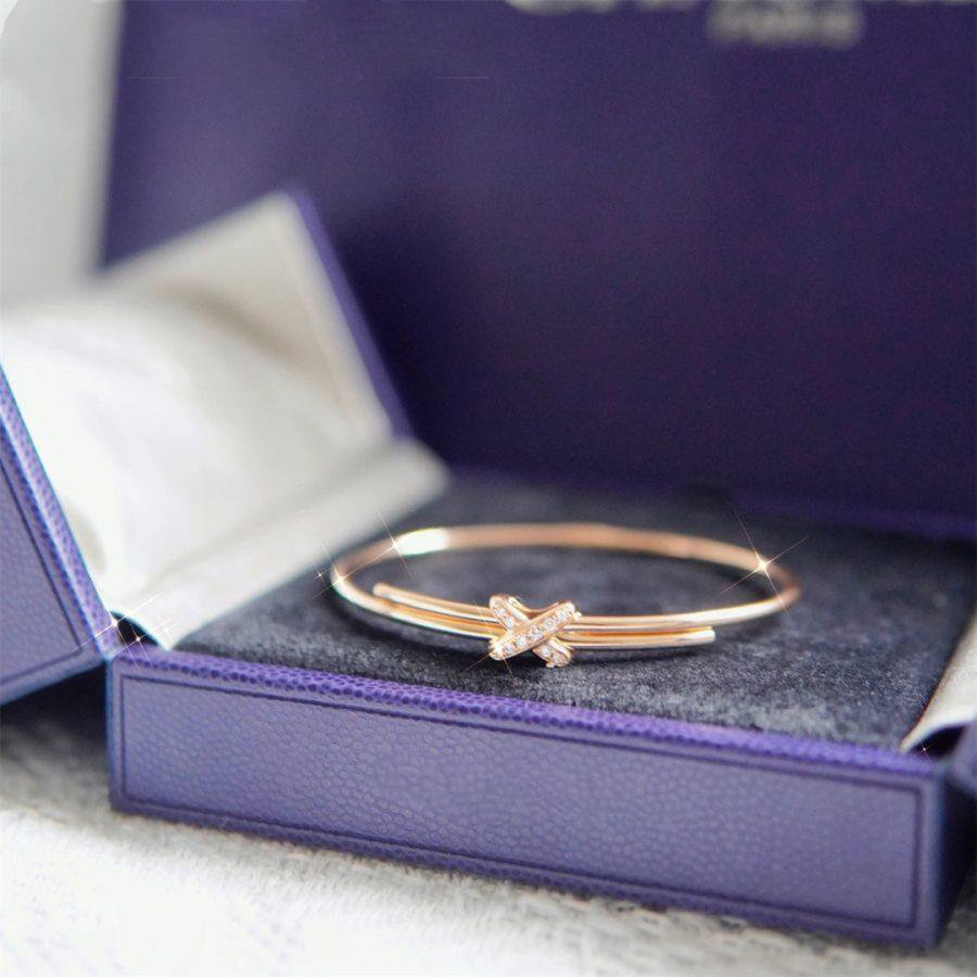 Aura ARMBÄNDER-SET ROSÉGOLD DIAMANTEN