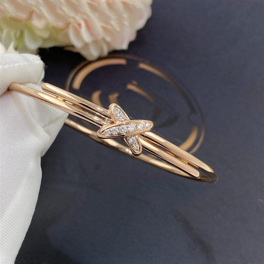 Aura ARMBÄNDER-SET ROSÉGOLD DIAMANTEN