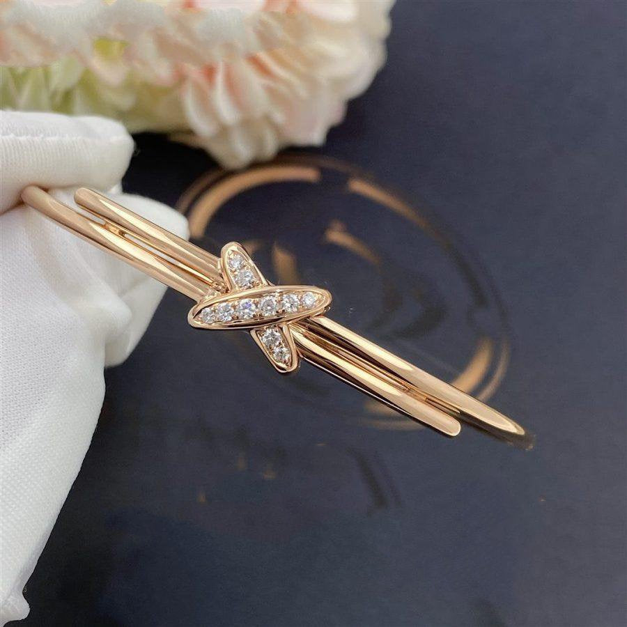 Aura ARMBÄNDER-SET ROSÉGOLD DIAMANTEN