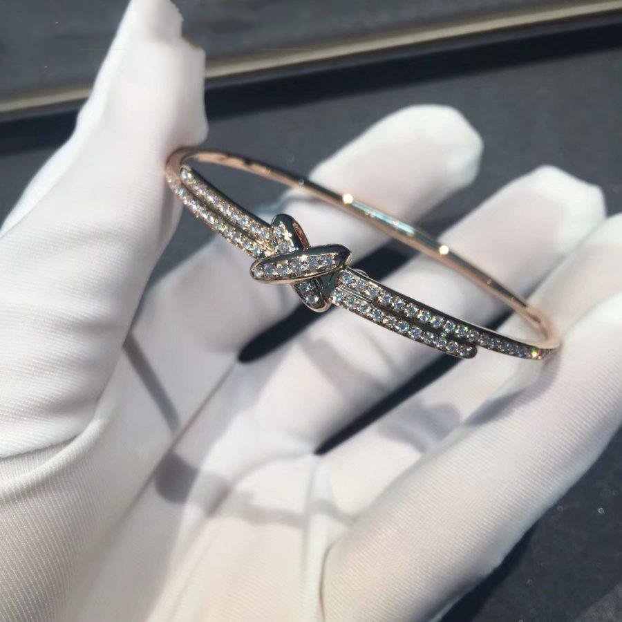 Aura ARMBÄNDER-SET DIAMONDS PINK GOLD