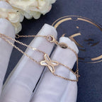 Aura JEUX ARMBAND WEISS PERLMUTT ROSEGOLD 1 DIAMANT