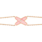 Aura JEWELS ARMBAND ROSA PERLMUTT ROSÉGOLD 1 DIAMANT