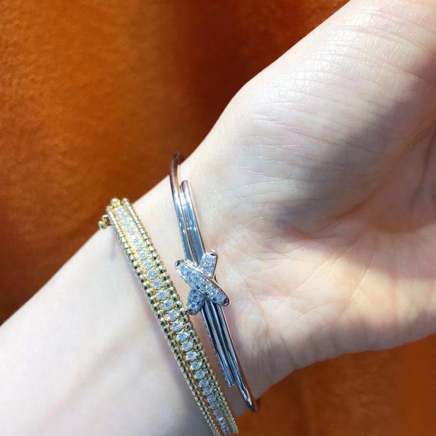 Aura ARMBAND-SET SILBER DIAMANTEN