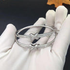 Aura ARMBAND-SET DIAMONDS SILVER