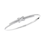 Aura ARMBAND-SET DIAMONDS SILVER