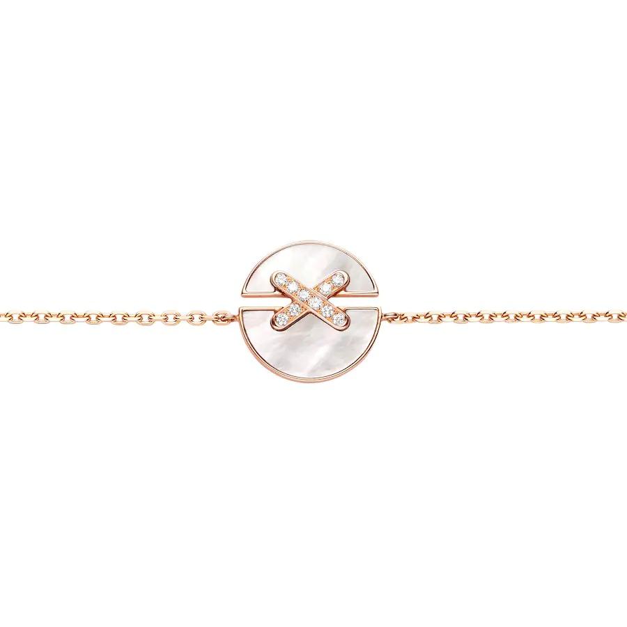 Aura JEUX DE BRACELET MOP PINK GOLD DIAMONDS