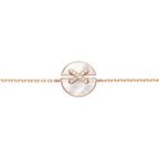 Aura JEUX DE BRACELET MOP PINK GOLD DIAMONDS