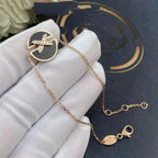 Aura JEUX DE BRACELET ONYX PINK GOLD DIAMOND