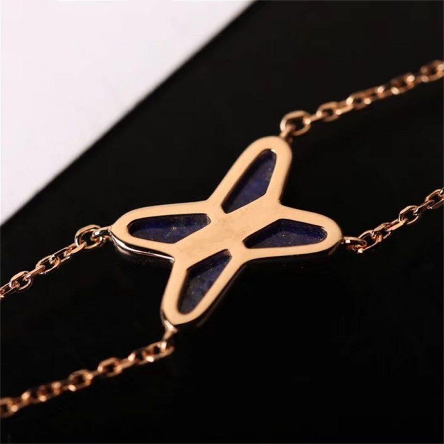 Aura Hollow Design Four-Leaf Clover Flower Shape Ring