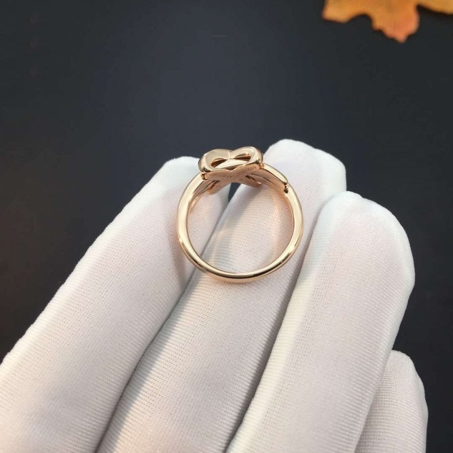 Aura JEUX DE PINK GOLD DIAMOND RING